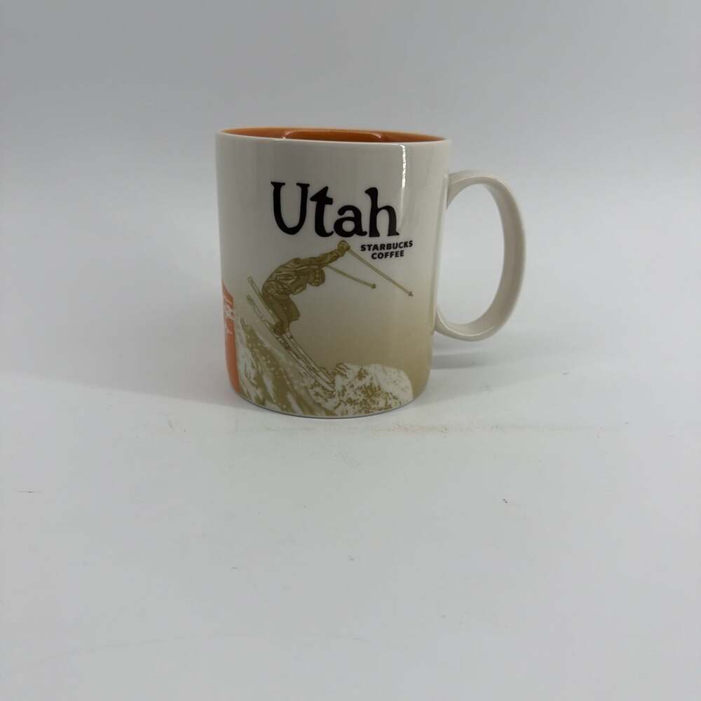 Starbucks 2012 UTAH USA Global Icon Series Collector Mug Cup 16oz